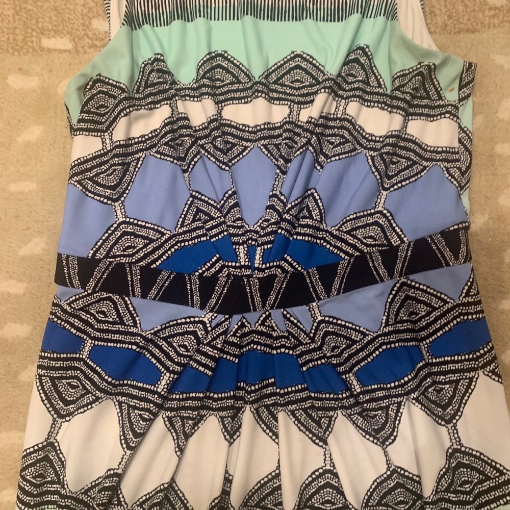 Donna Morgan Maxi Dress Stretch Knit